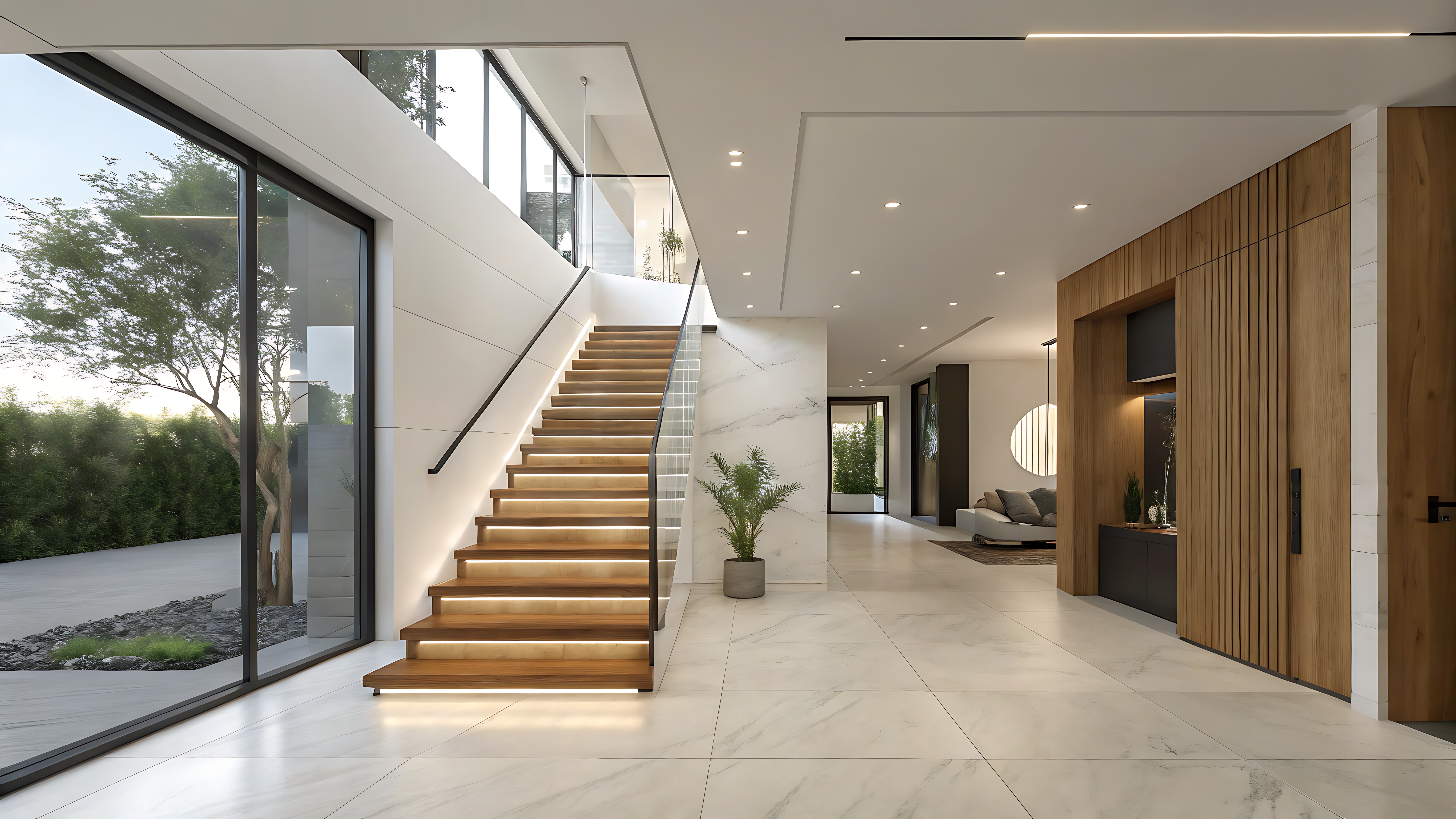 Refined foyer