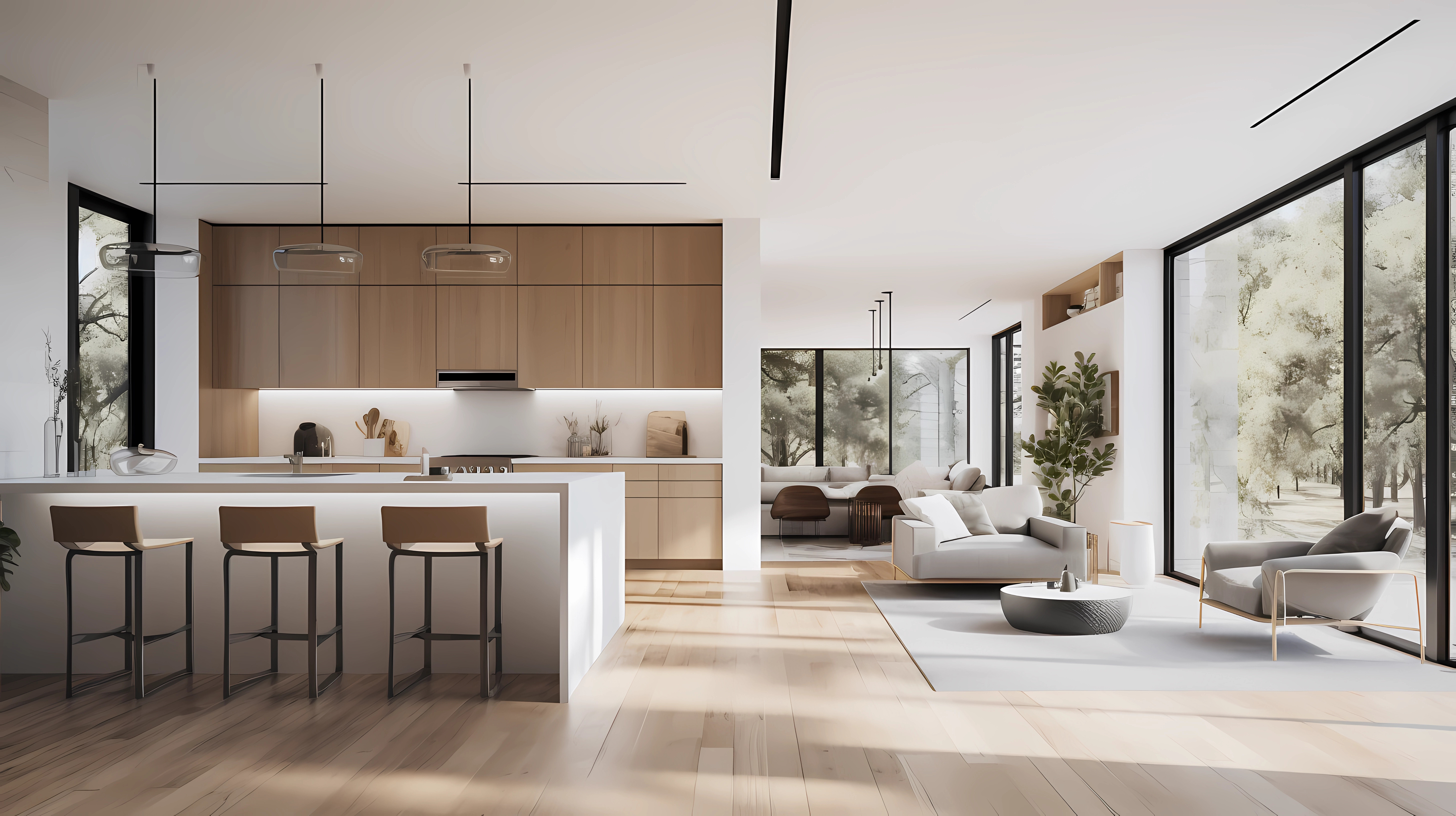 Refined kitchen space