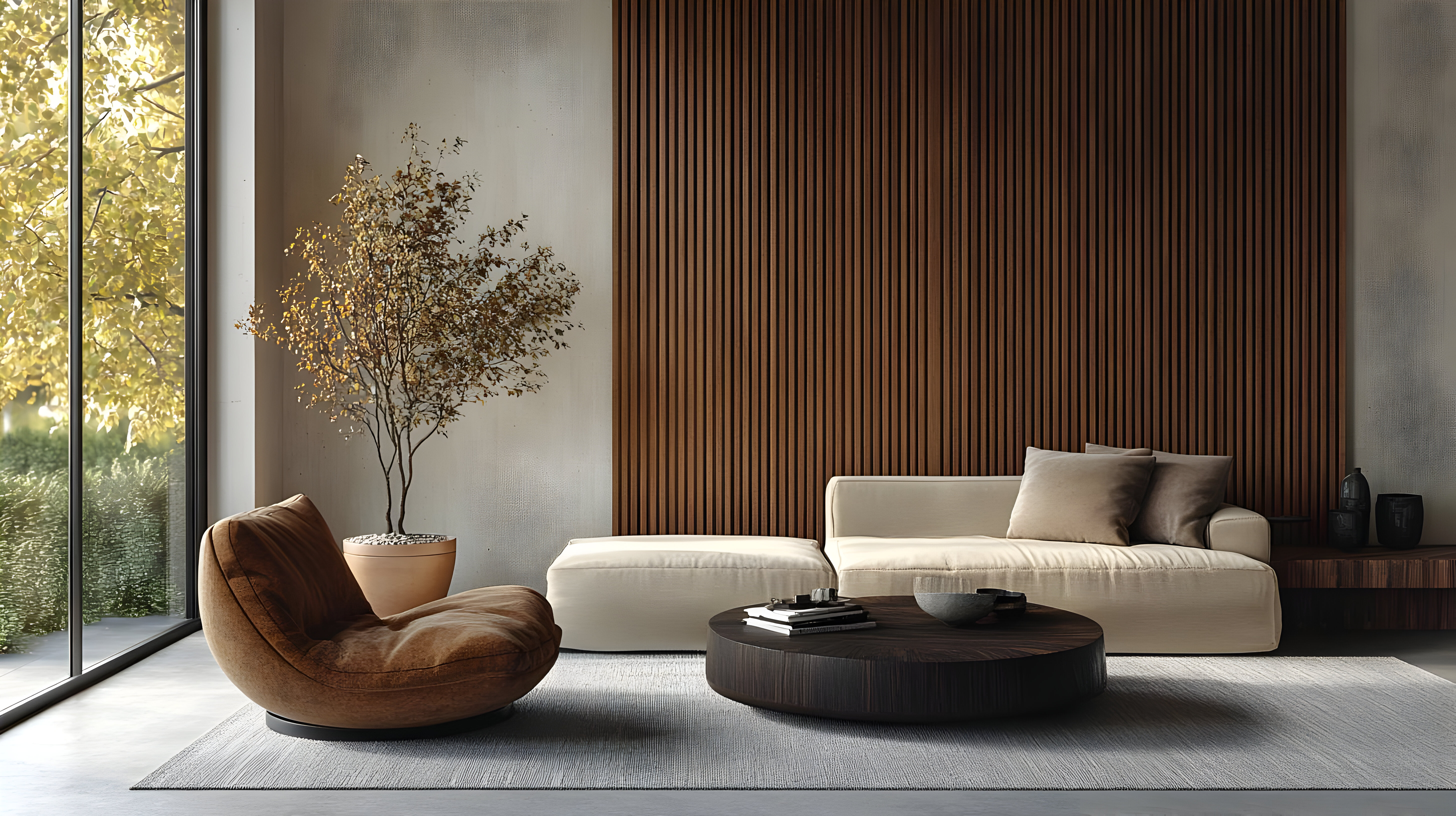 Refined living room